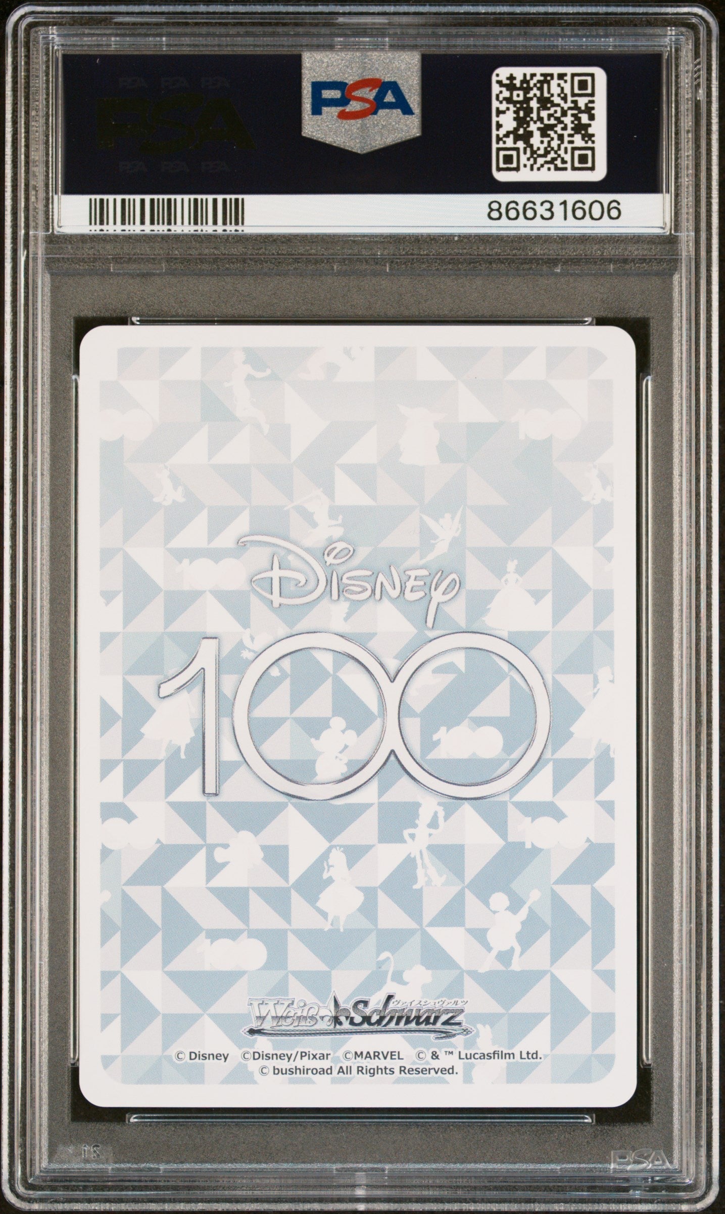 2023 WEISS SCHWARZ JAPANESE DISNEY 100 MOUSEKETEERS Dds/S104 72 PSA 10