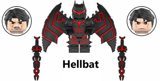 Hellbat Custom Minifigure – The Dark Knight’s Ultimate Armor!