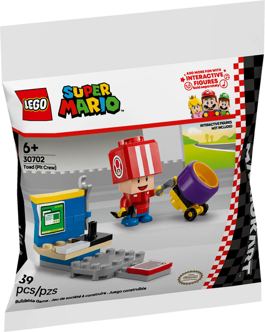LEGO 30702 Mario Kart – Toad (Pit Crew)