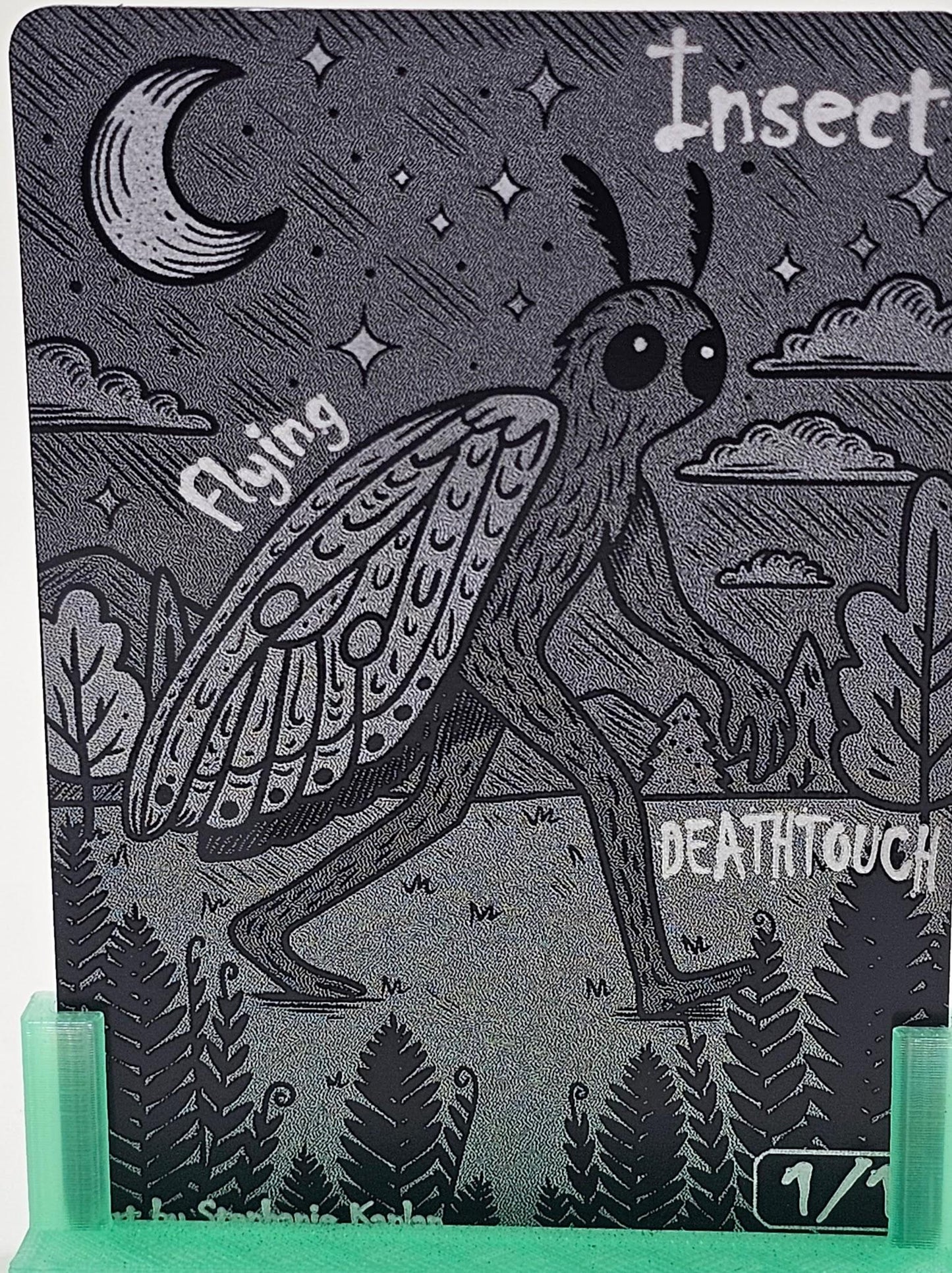 Mothman Metal Token