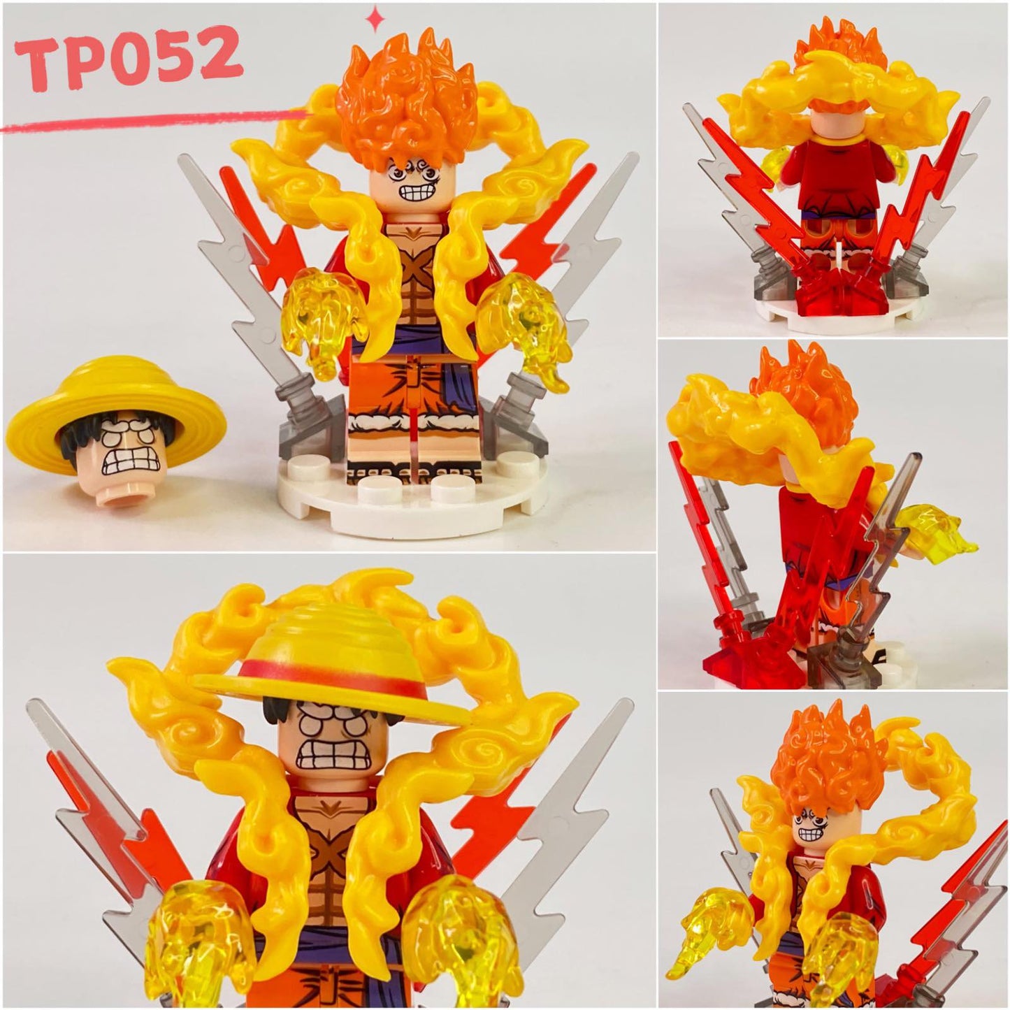 Sun God Warrior Custom Minifig
