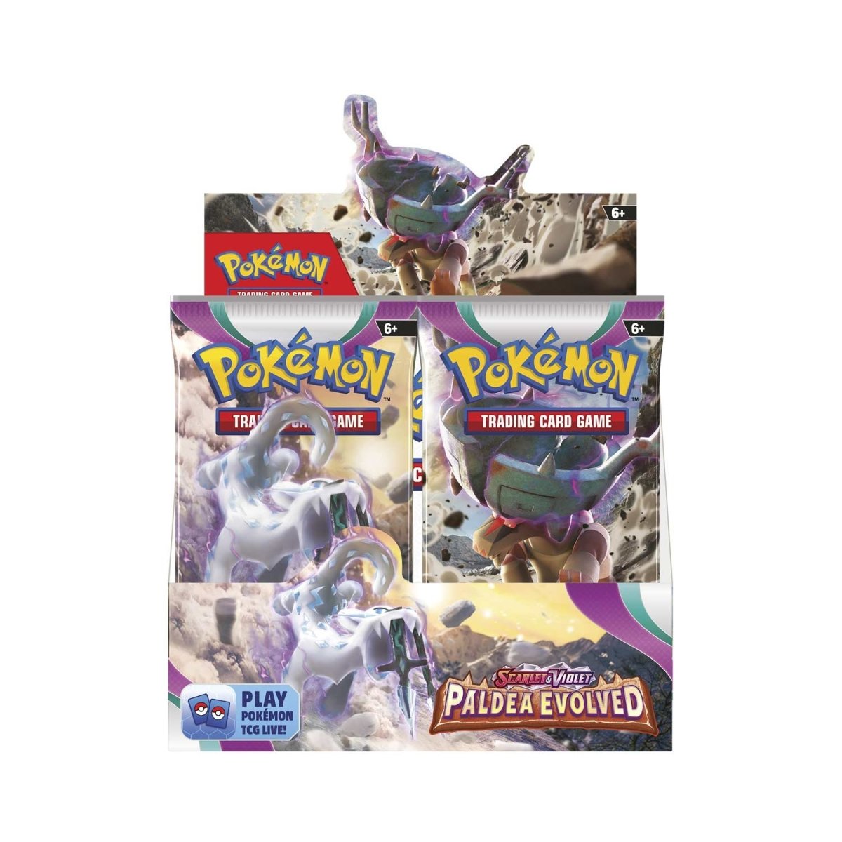 Caja de presentación de sobres de Scarlet & Violet-Paldea Evolved (36 sobres)