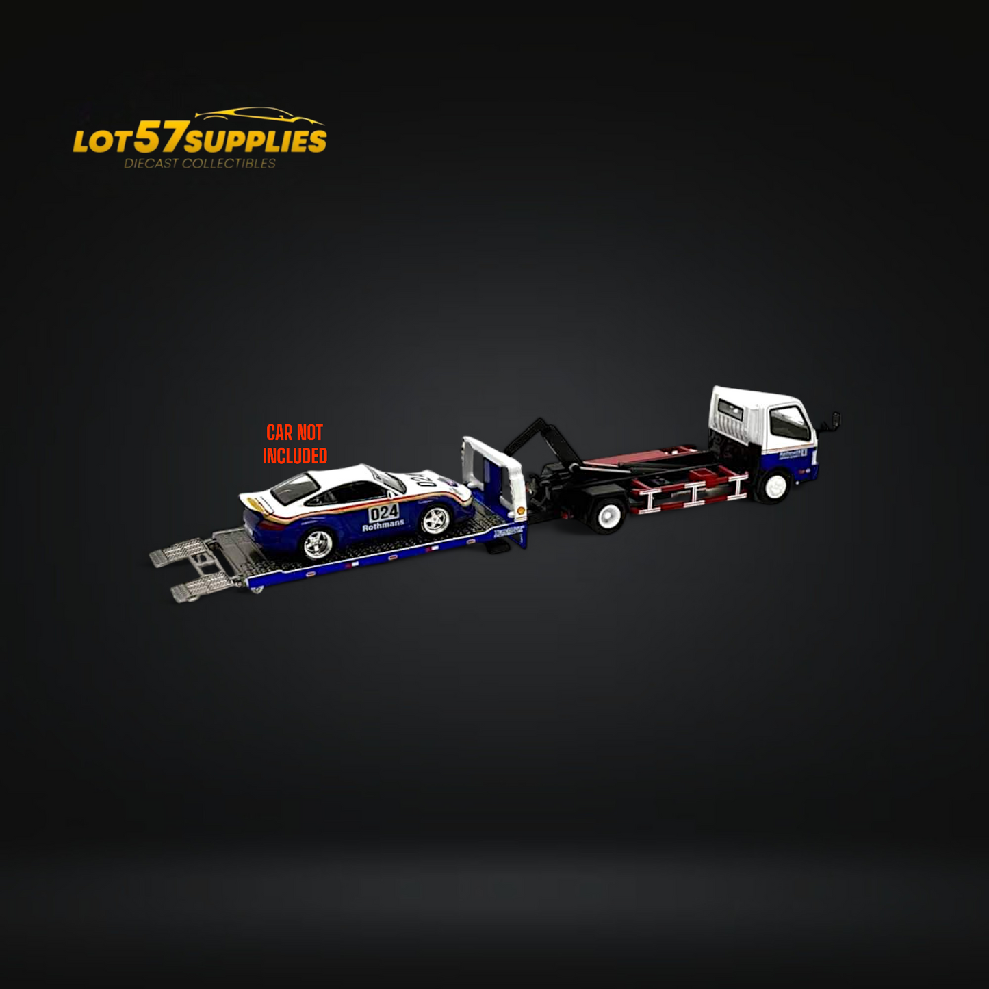 Unique Model Hino 300 Dutro Trailer Rothmans Livery 1:64