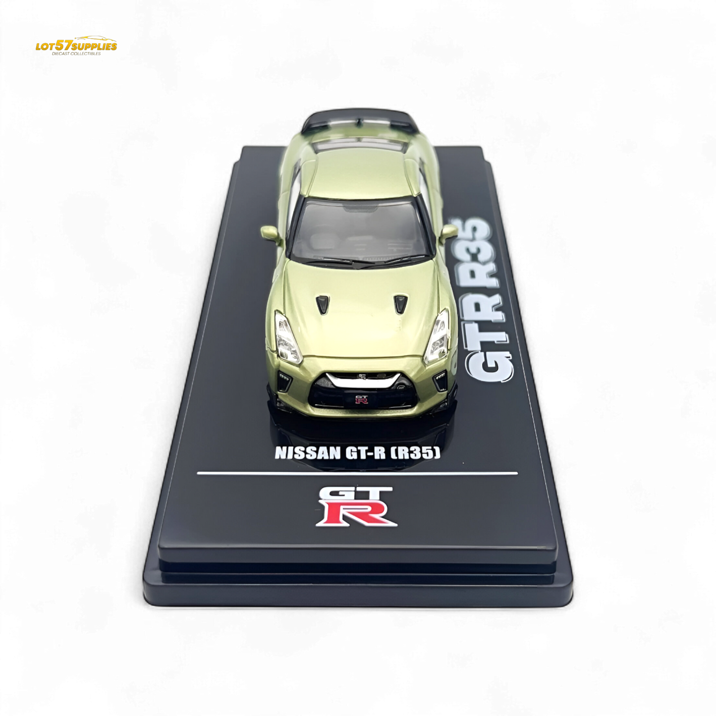 Inno64 Nissan Skyline GT-R R35 Millenium Jade 1:64