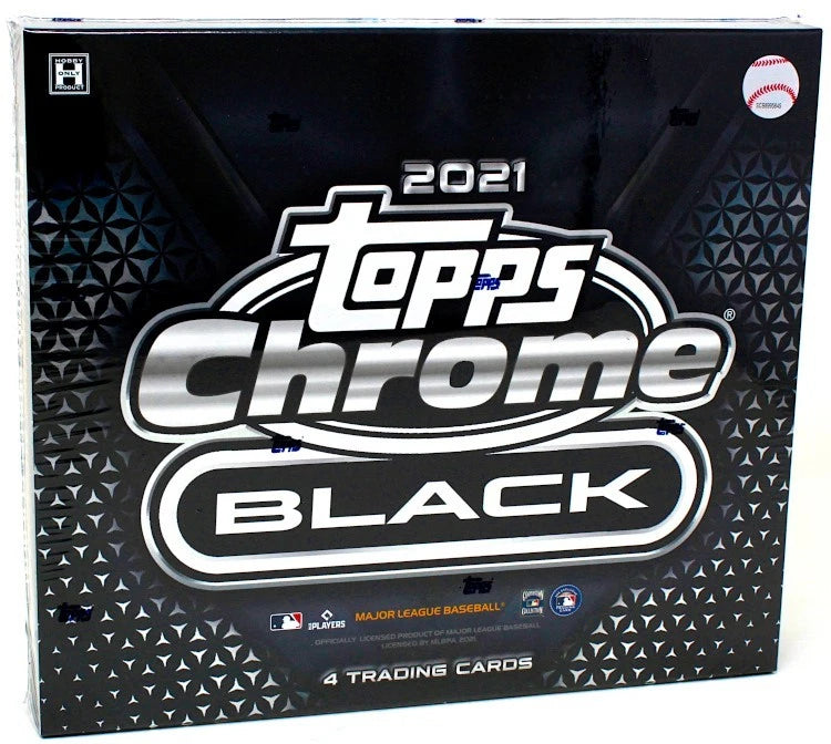 2021 Topps Chrome Black Baseball Hobby Box