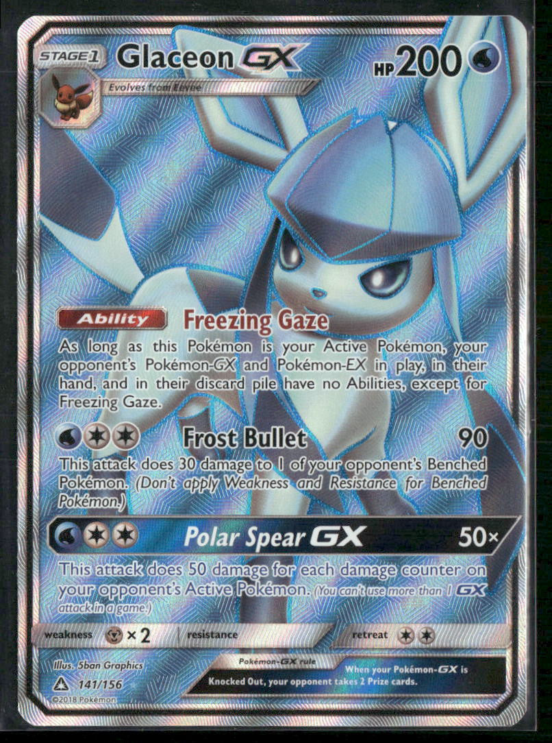 Glaceon GX (Full Art) SM - Ultra Prism #141/156