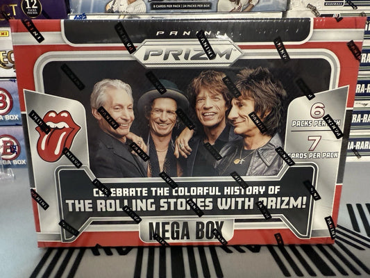 2025 Panini Prizm The Rolling Stones Hobby Mega Box