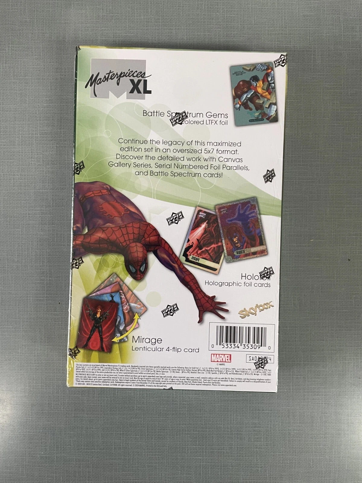 2024 SkyBox Marvel Masterpieces XL Factory Sealed Hobby Wax Box