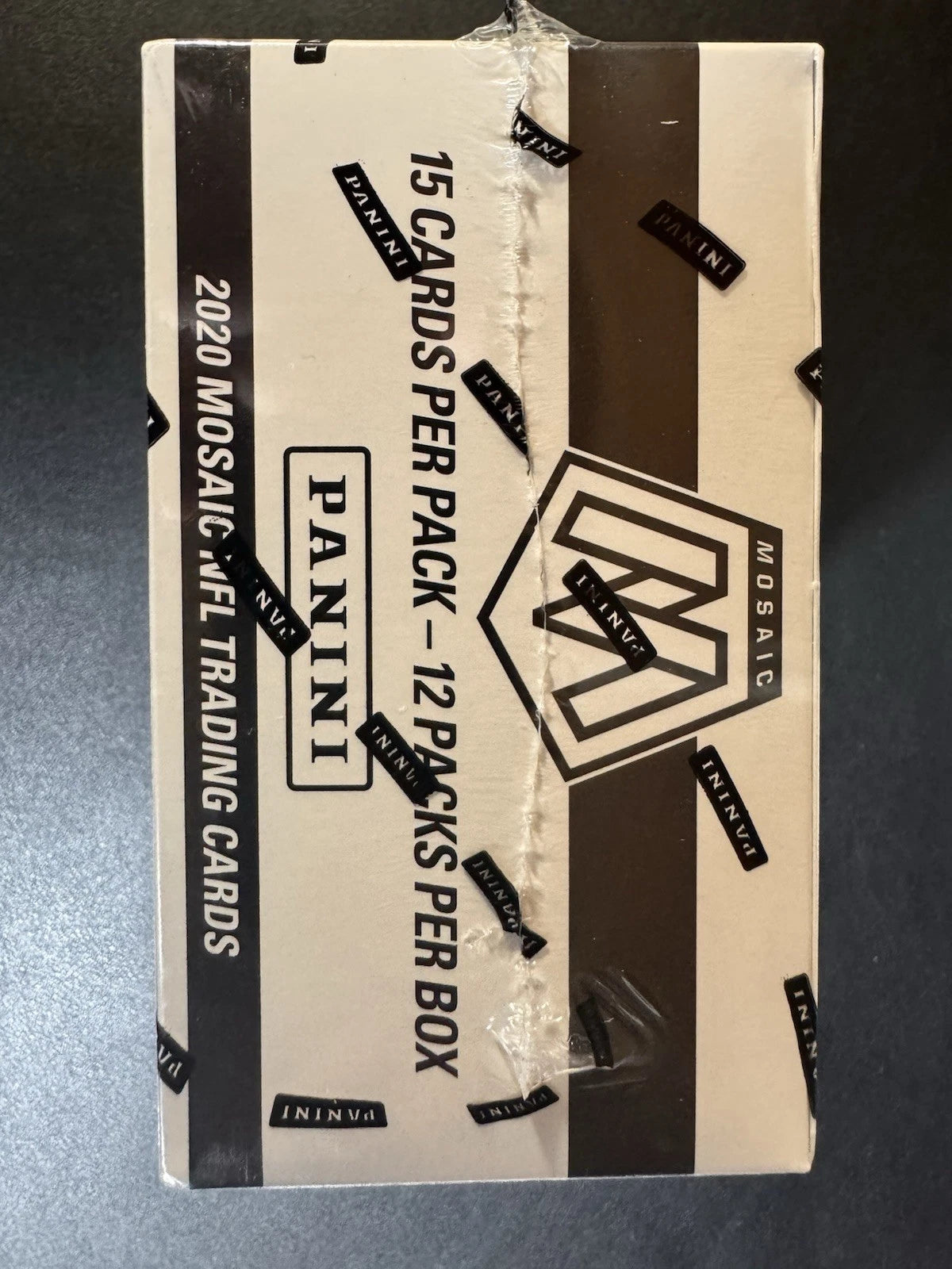 2020 Panini Mosaic Football Factory Sealed Cello Fat Pack Box 12 Packs