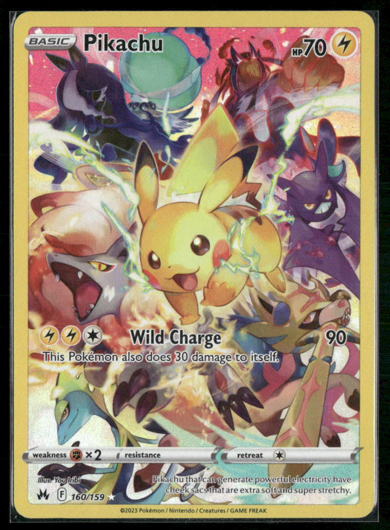 Pikachu (Secret) Crown Zenith #160/159