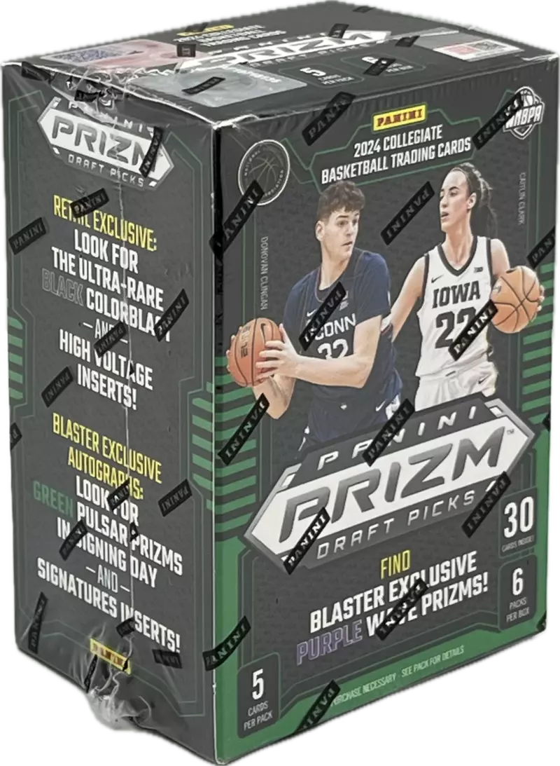 2024 Panini Prizm Draft Picks Collegiate Basketball 6-Pack Blaster Box