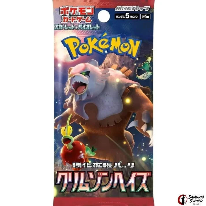 Japanese Pokemon Crimson Haze - Single Pack