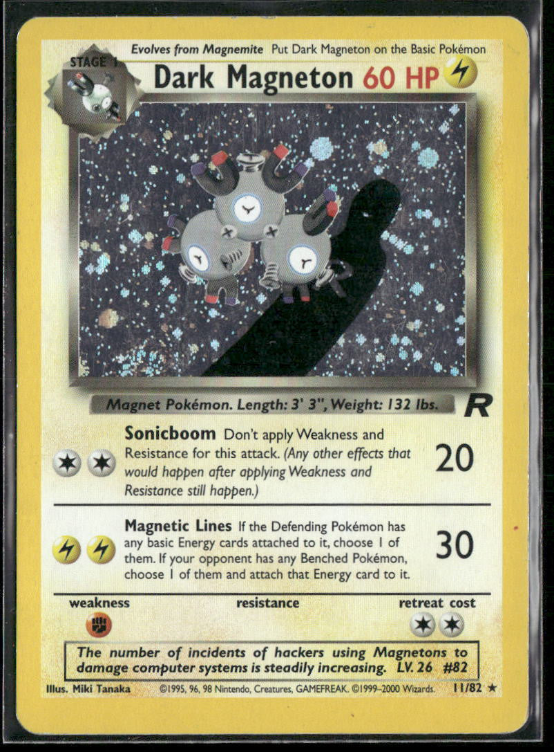 Dark Magneton (11) Team Rocket #11/82