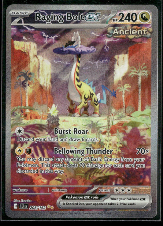 Raging Bolt ex SV05: Temporal Forces #208/162