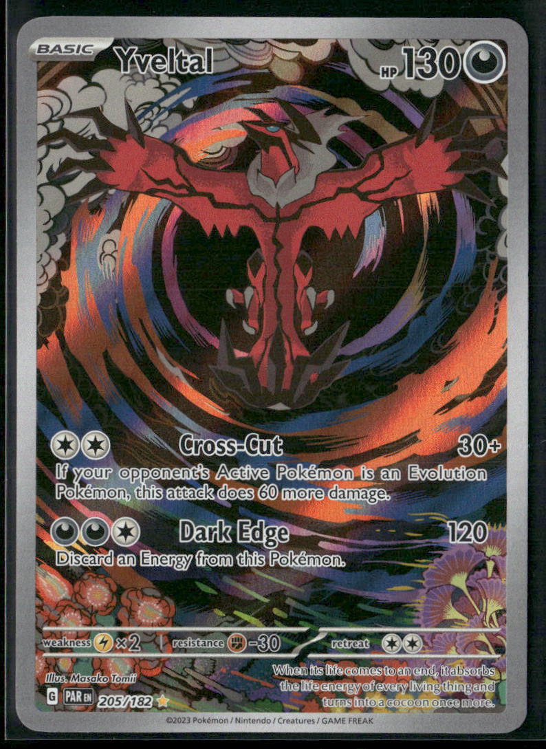 Yveltal SV04: Paradox Rift #205/182