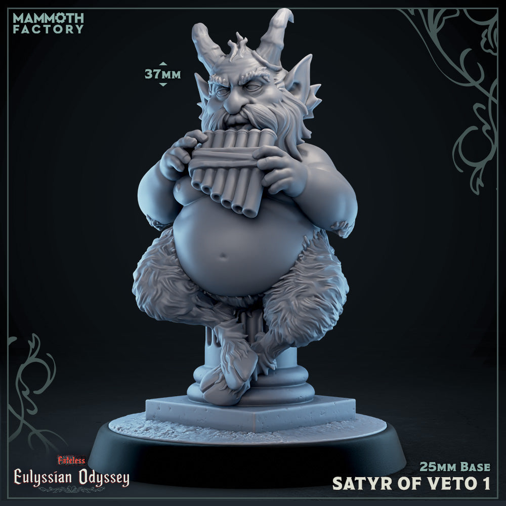 Satyr of Veto: Sculpt 1 (Male Satyr Bard)