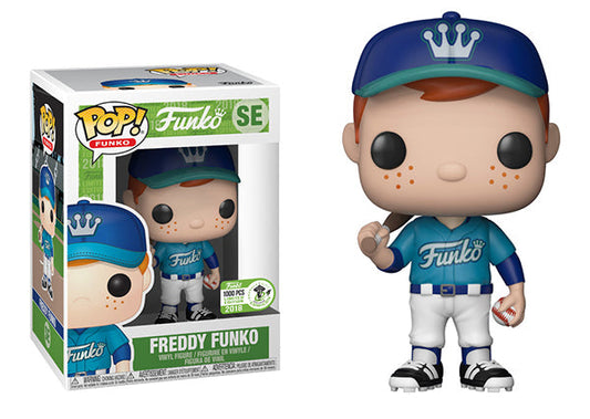 Freddy Funko (Baseball, Teal) SE - 2018 ECCC Exclusive/1000 Made