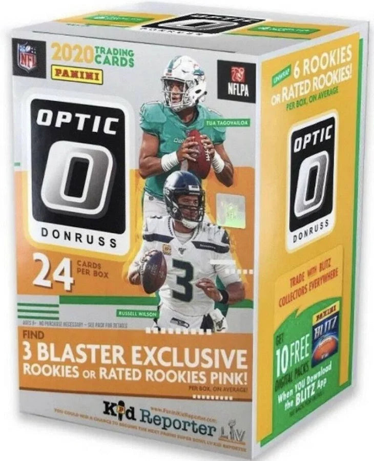 2020 Donruss Optic Football Blaster Box