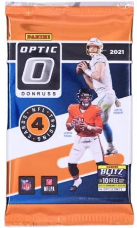 NFL Panini Donruss Optic Football Trading Card Pack