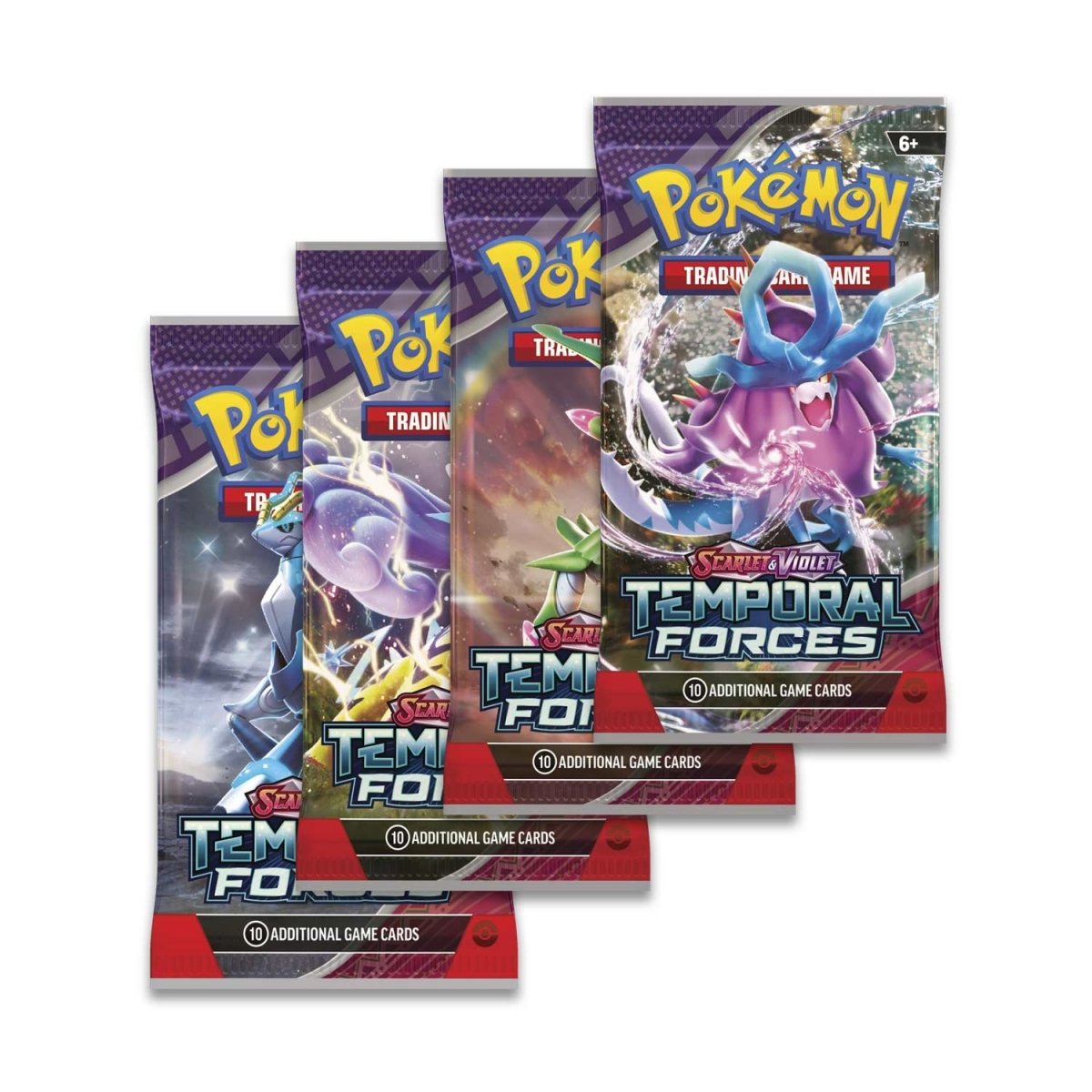 Caja de presentación de refuerzos de Fuerzas temporales de Scarlet & Violet (36 paquetes)