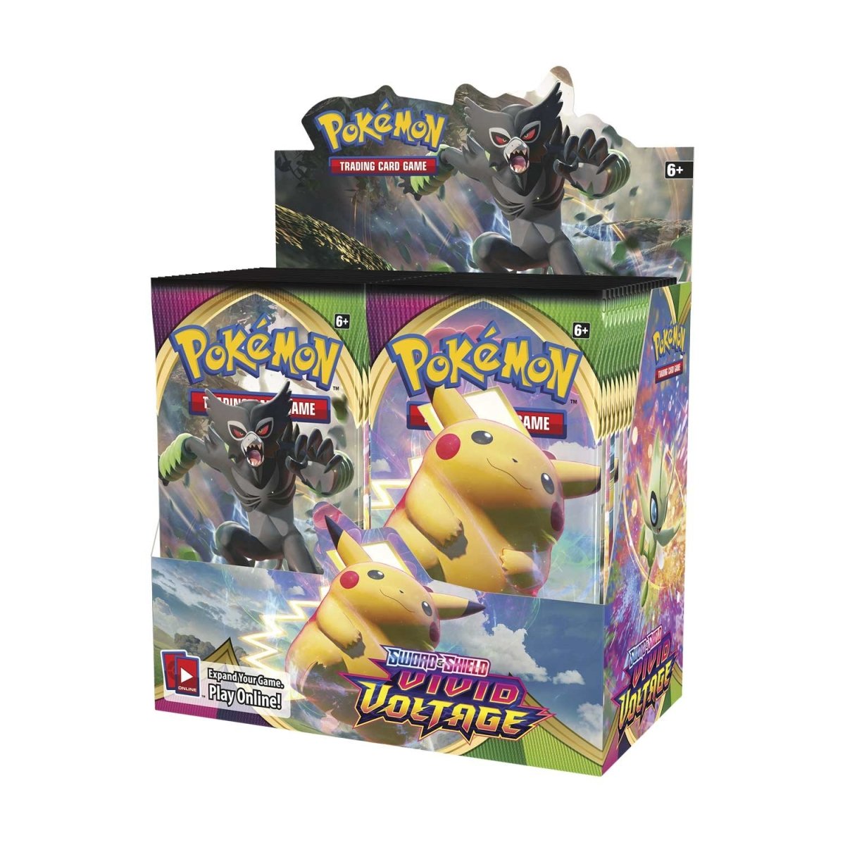 Caja de presentación con potenciadores de voltaje vívidos Sword & Shield (36 paquetes)