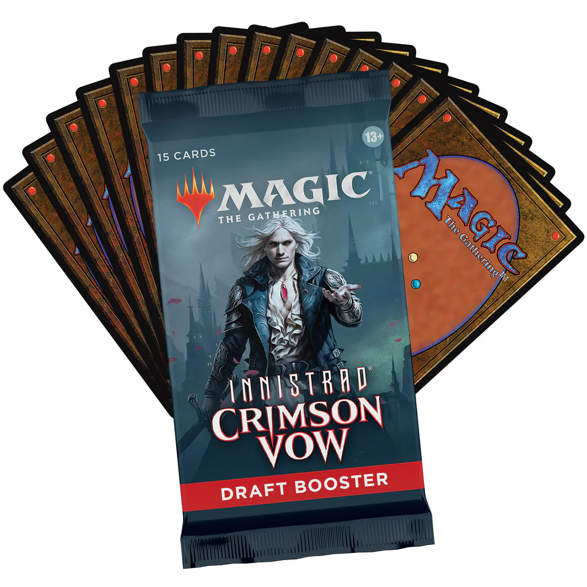 Magic The Gathering: Innistrad Crimson Vow Drafter Booster Single Pack
