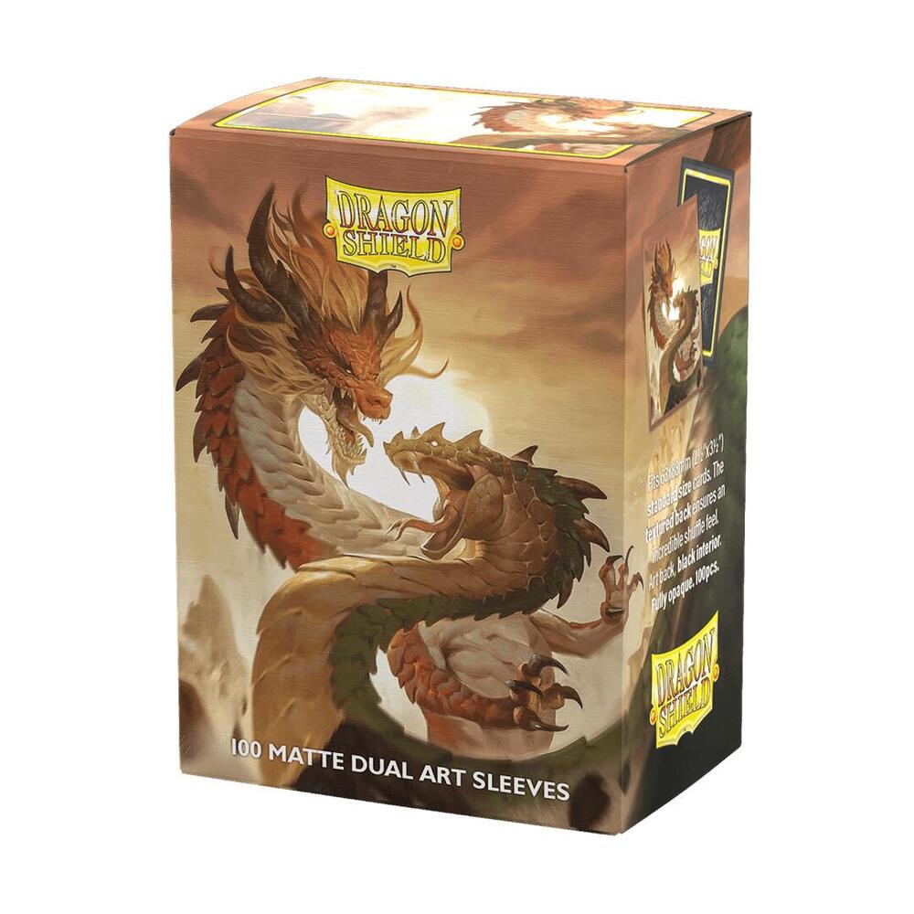Dragon Shield Brushed Art Sleeves - The Wood Snake