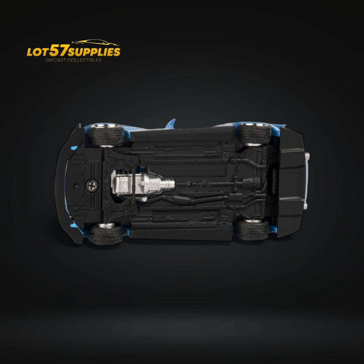 (Pre-Order) Microturbo Honda S2000 Custom Rocket Bunny Metallic Blue 1:64