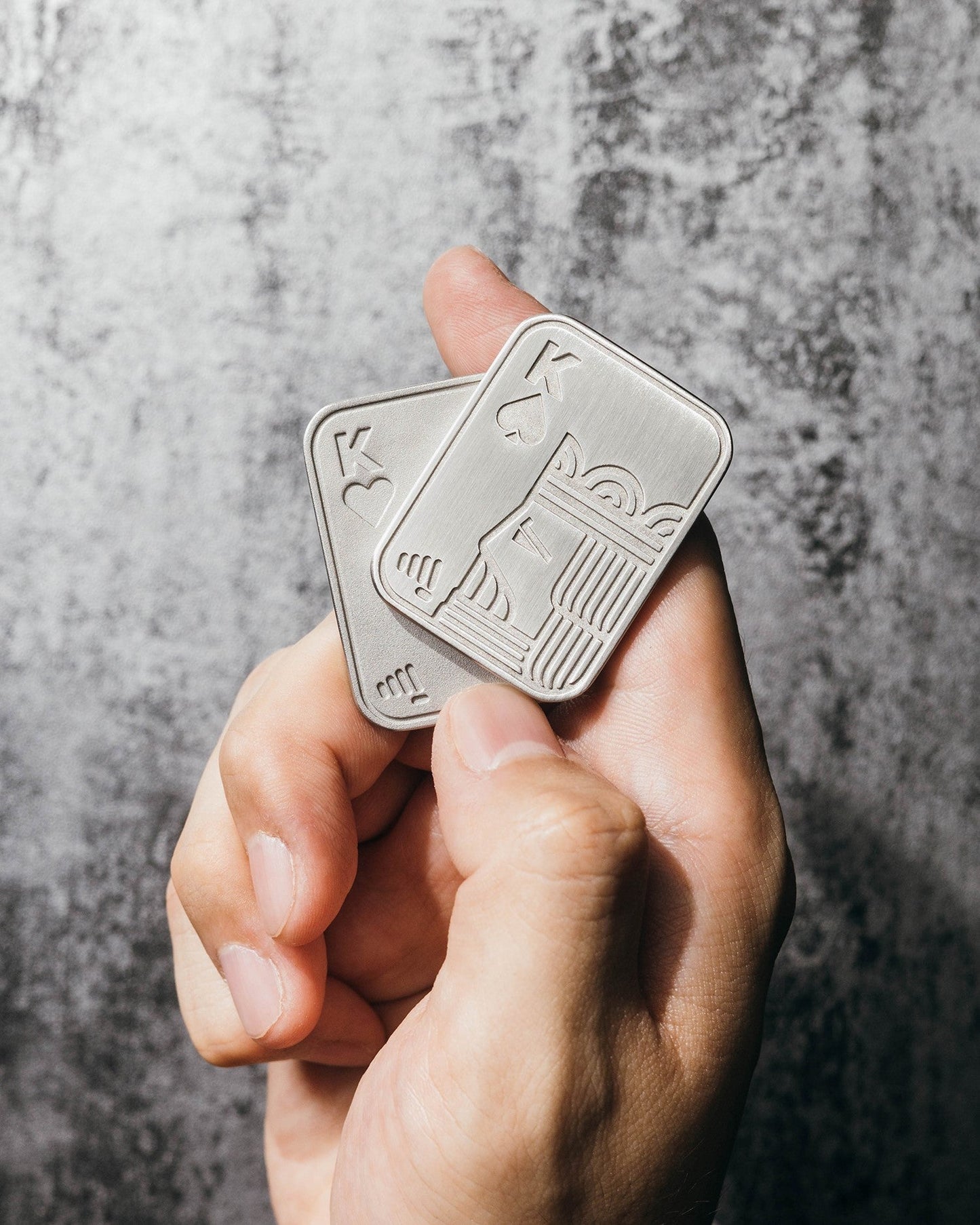 SHUFFLE POCKET KINGS V2 (Satin Silver)