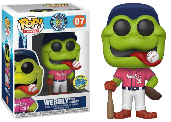 Webbly Pink Jersey (Everett Aquasox) 07 - Funko Field Exclusive