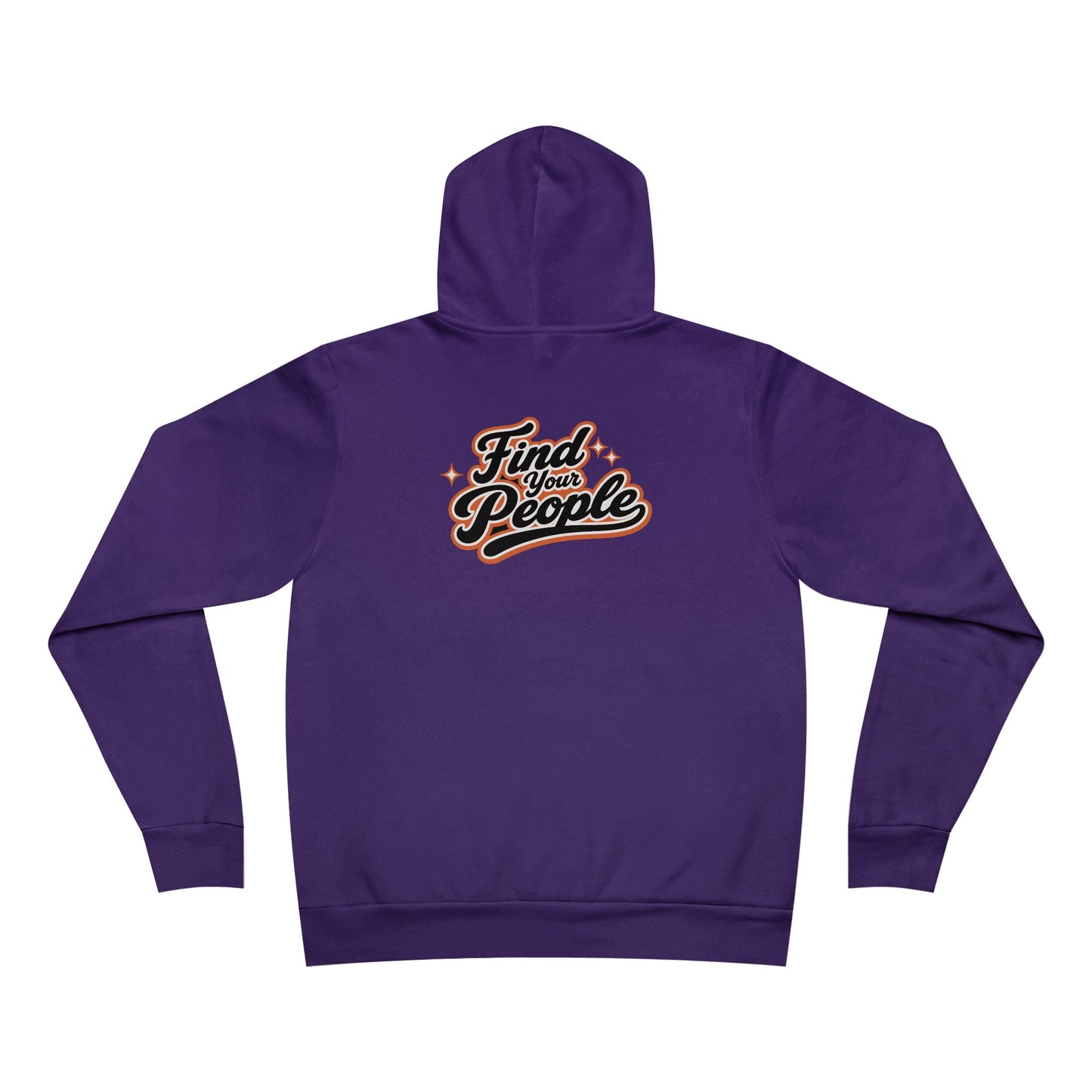 Find Your People Hoodie — Cozy Pullover with Retro Script