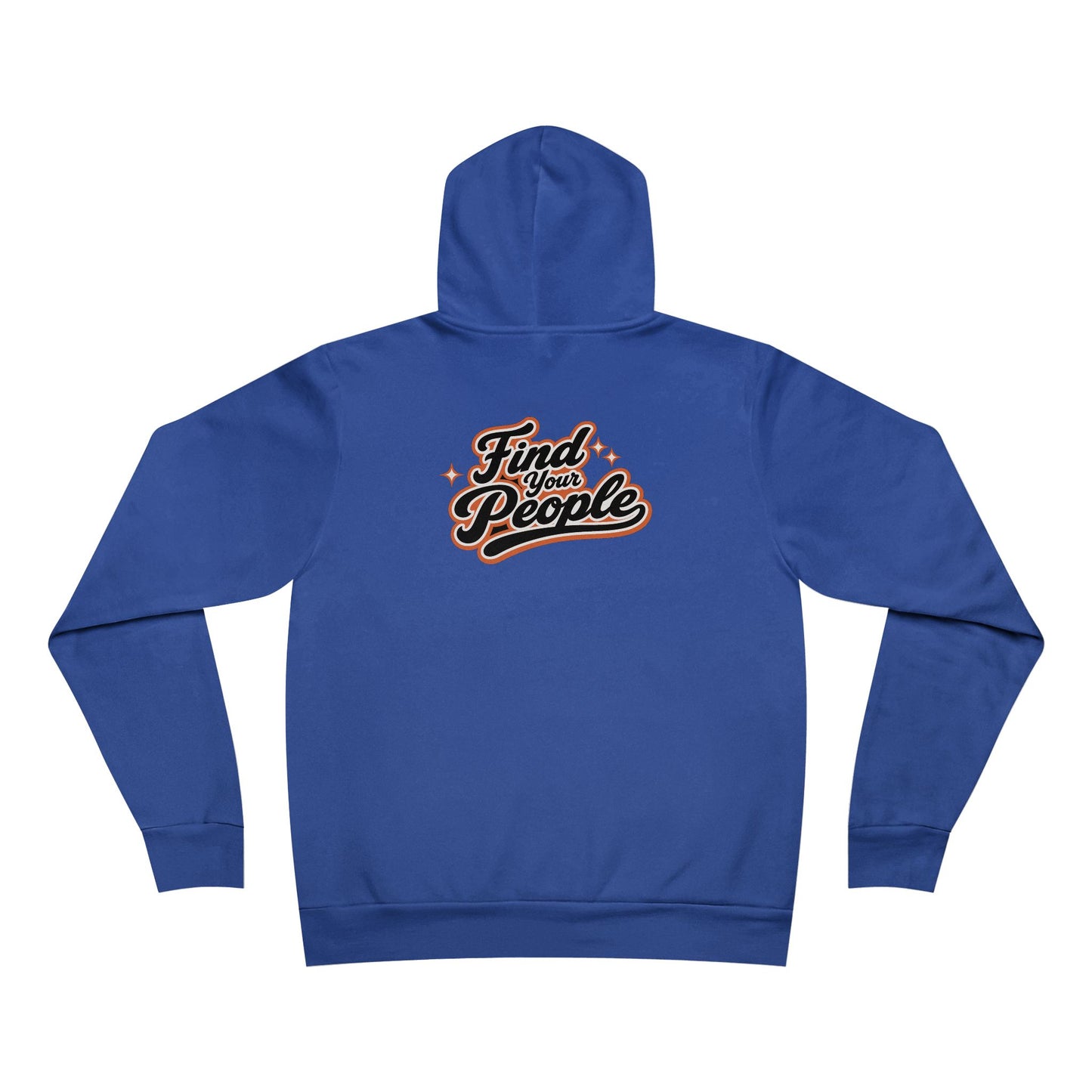 Find Your People Hoodie — Cozy Pullover with Retro Script