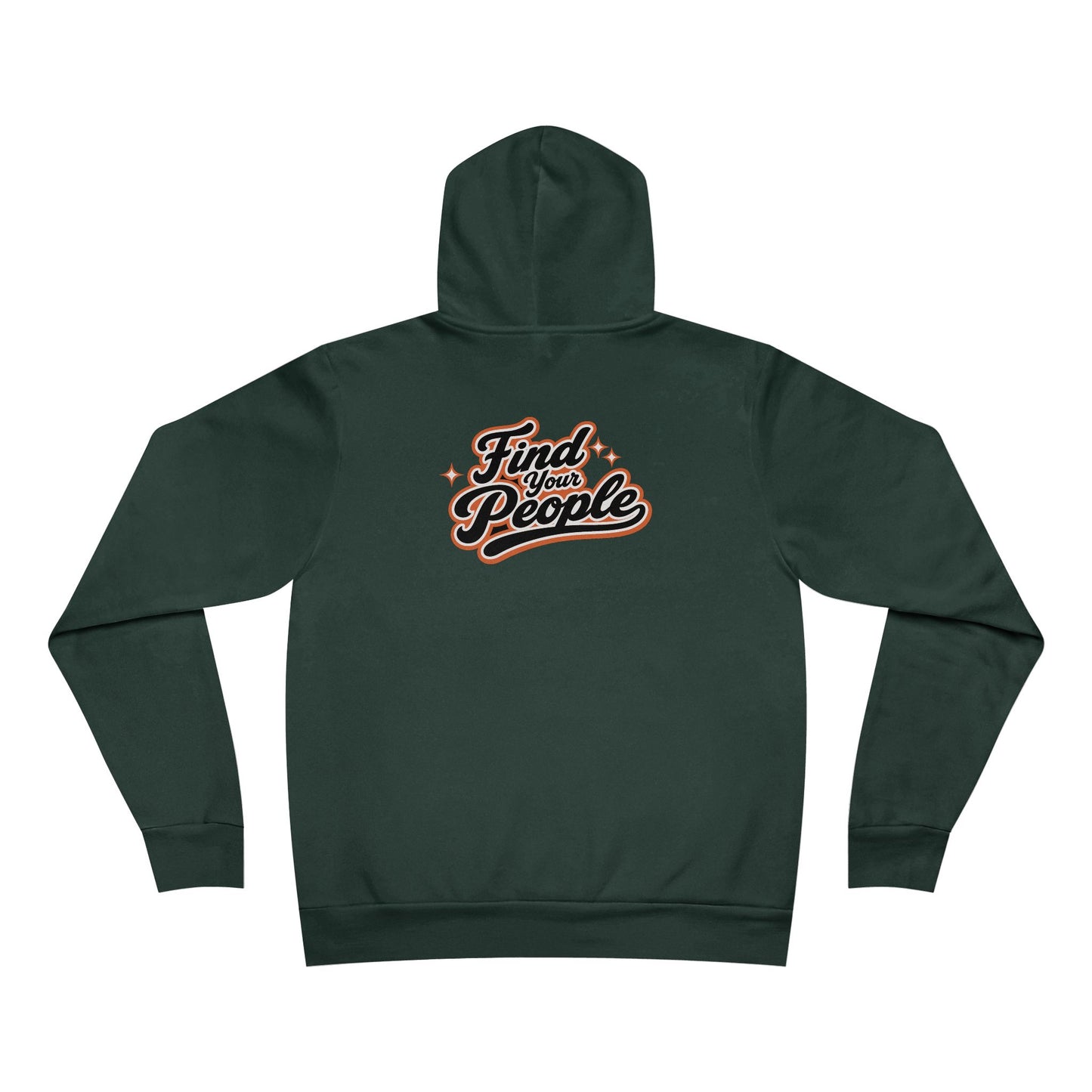 Find Your People Hoodie — Cozy Pullover with Retro Script