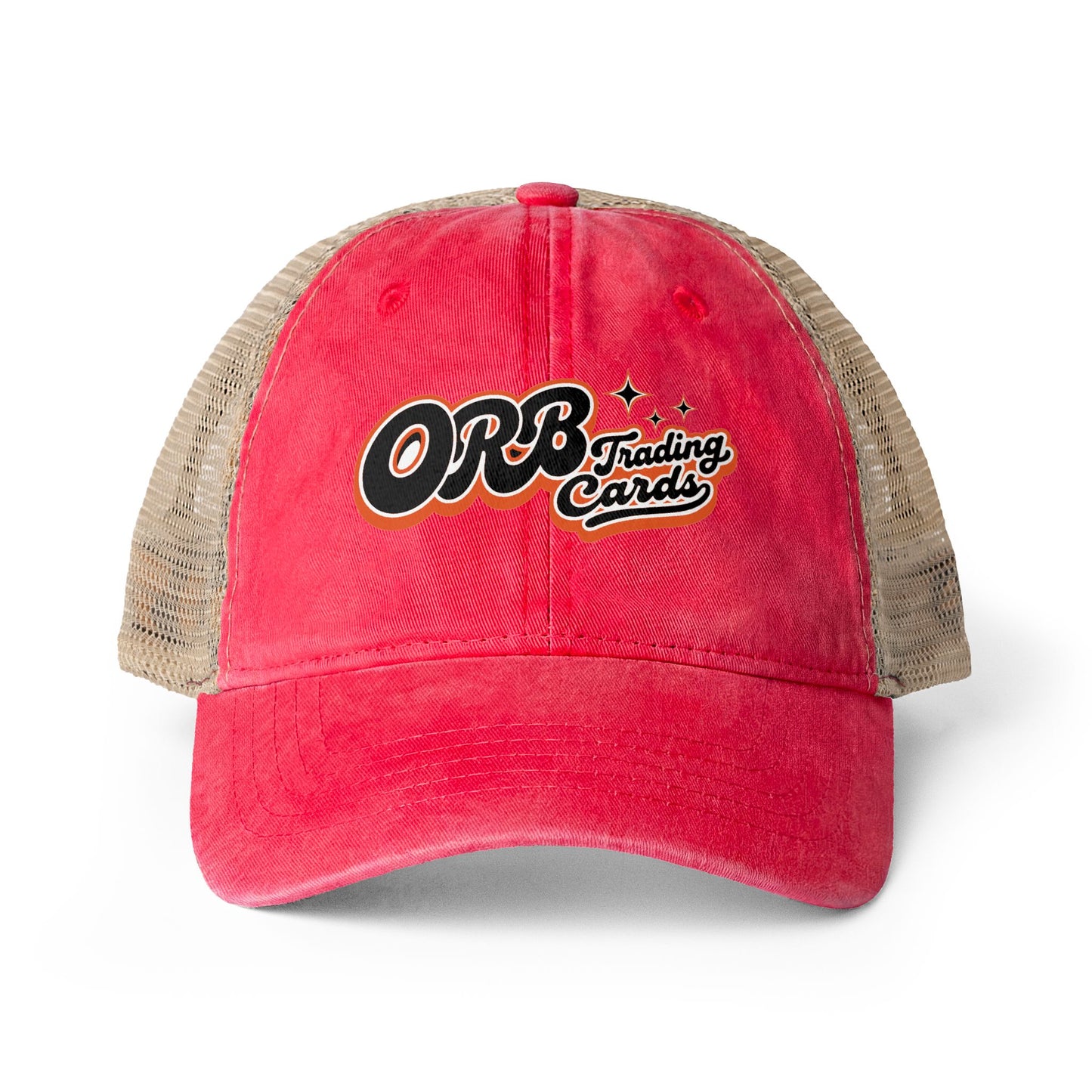 Women's Washed Mesh-Back Cap
