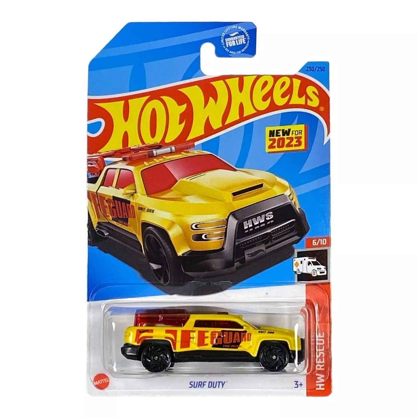 Hot Wheels Surf Duty - Rescue Series 6/10