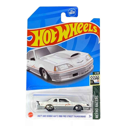 Hot Wheels Matt and Debbie Hay's 1988 Pro Street Thunderbird - Retro Racers 5/10
