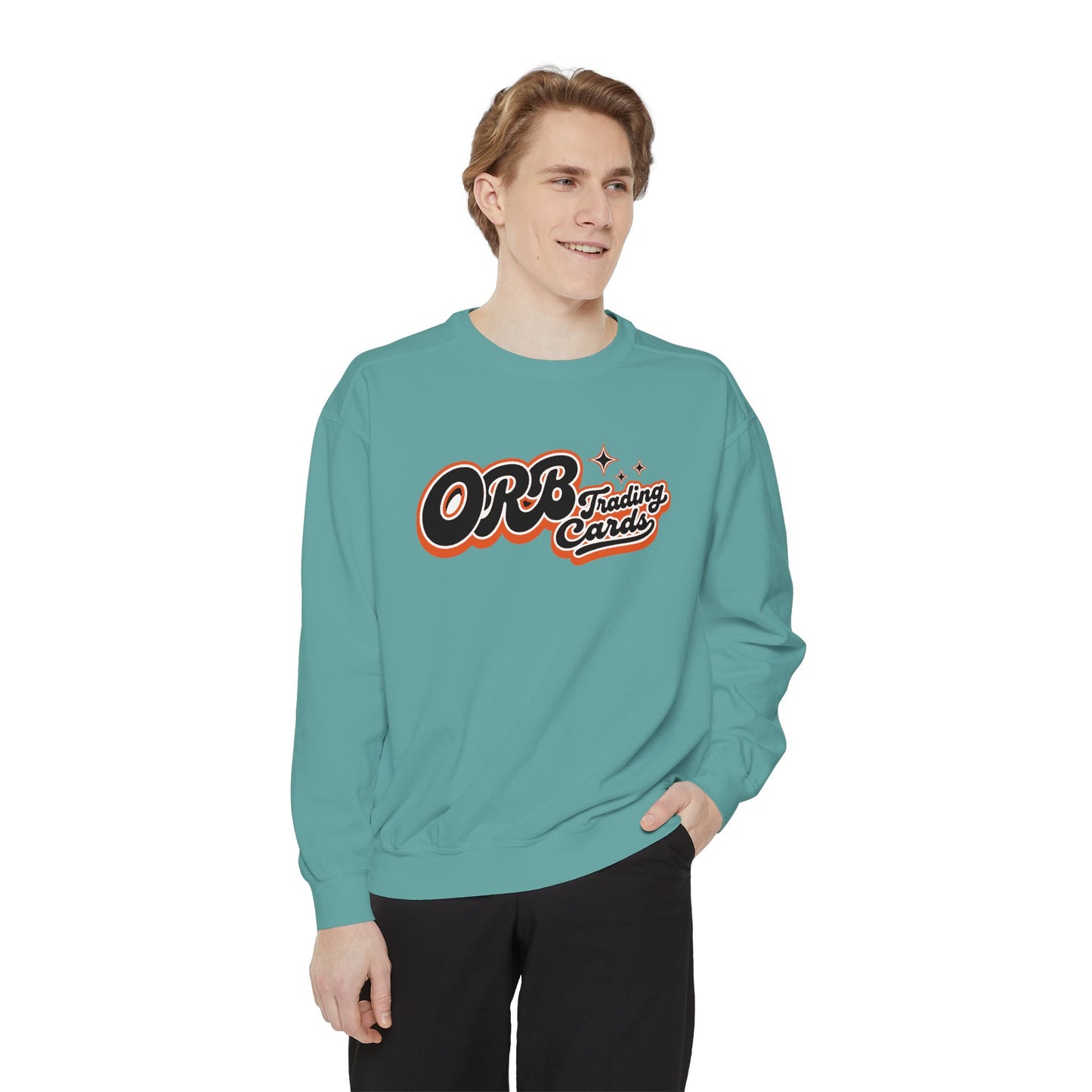 Find Your People Sweatshirt — ORB Trading Cards Retro Graphic Crewneck