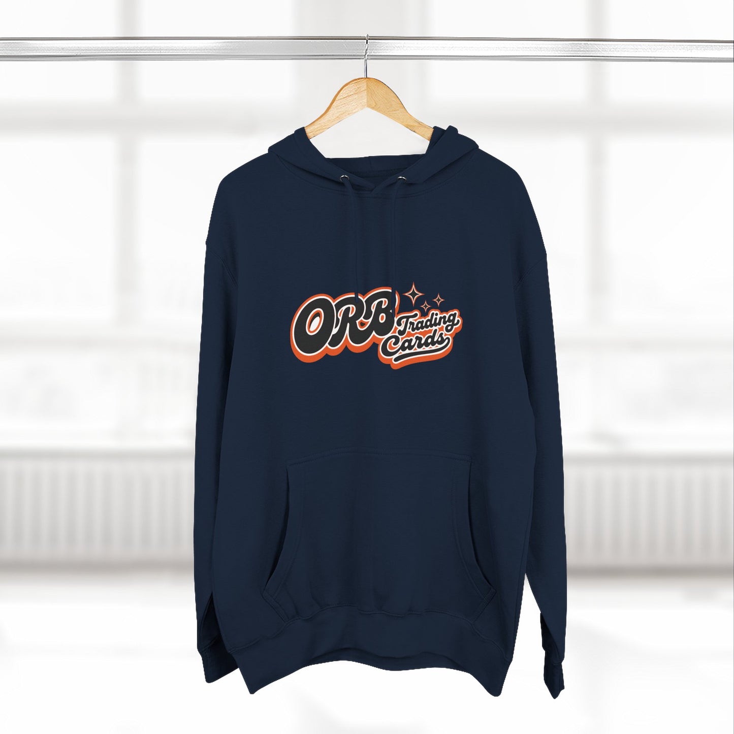 Find Your People Hoodie — 'ORB Trading Cards' Retro Script Fleece Hoodie