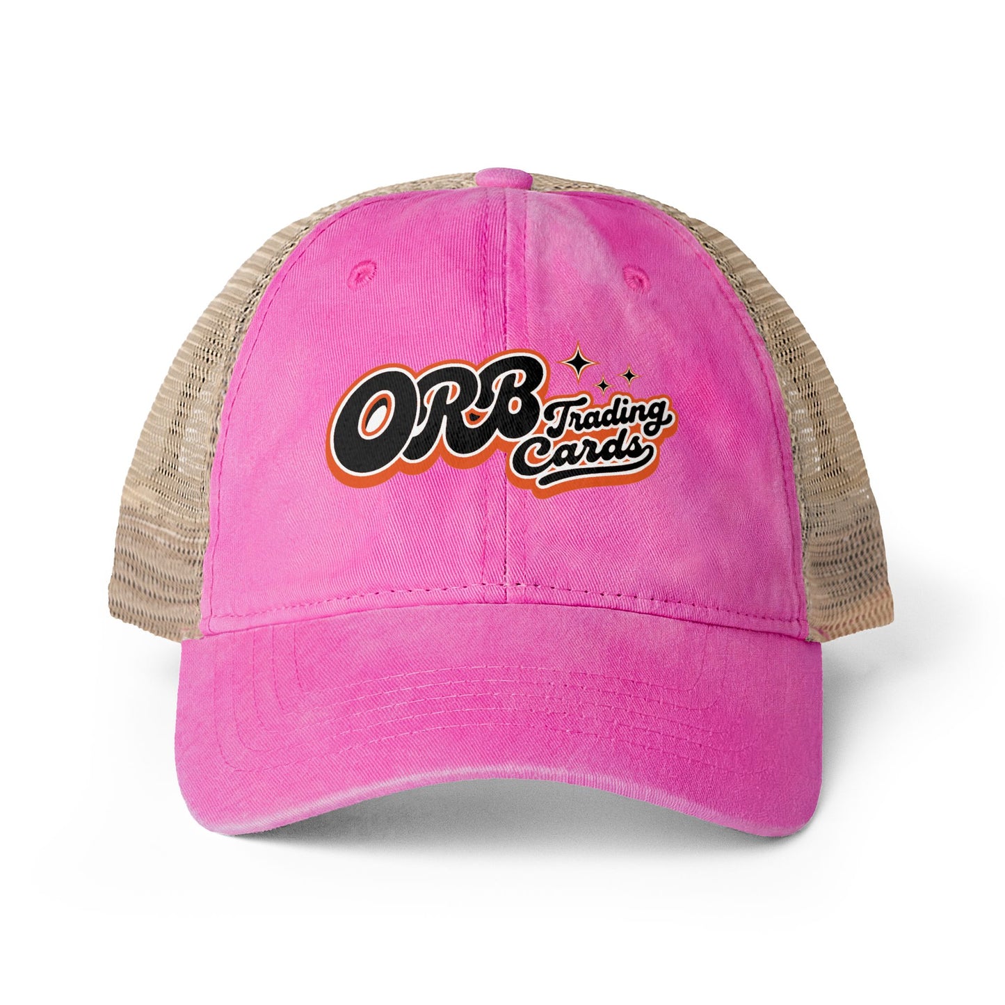 Women's Washed Mesh-Back Cap