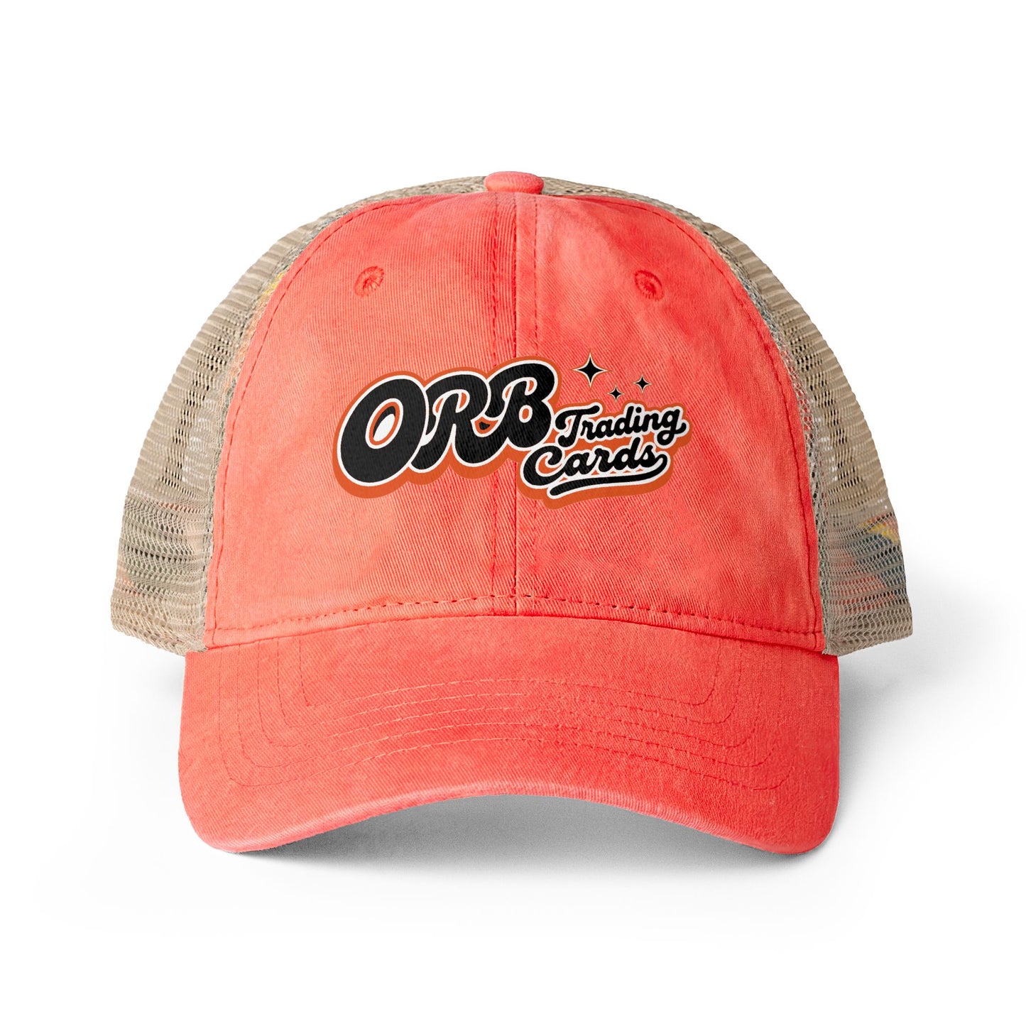 Women's Washed Mesh-Back Cap