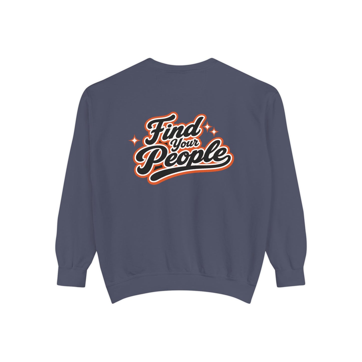 Find Your People Sweatshirt — ORB Trading Cards Retro Graphic Crewneck