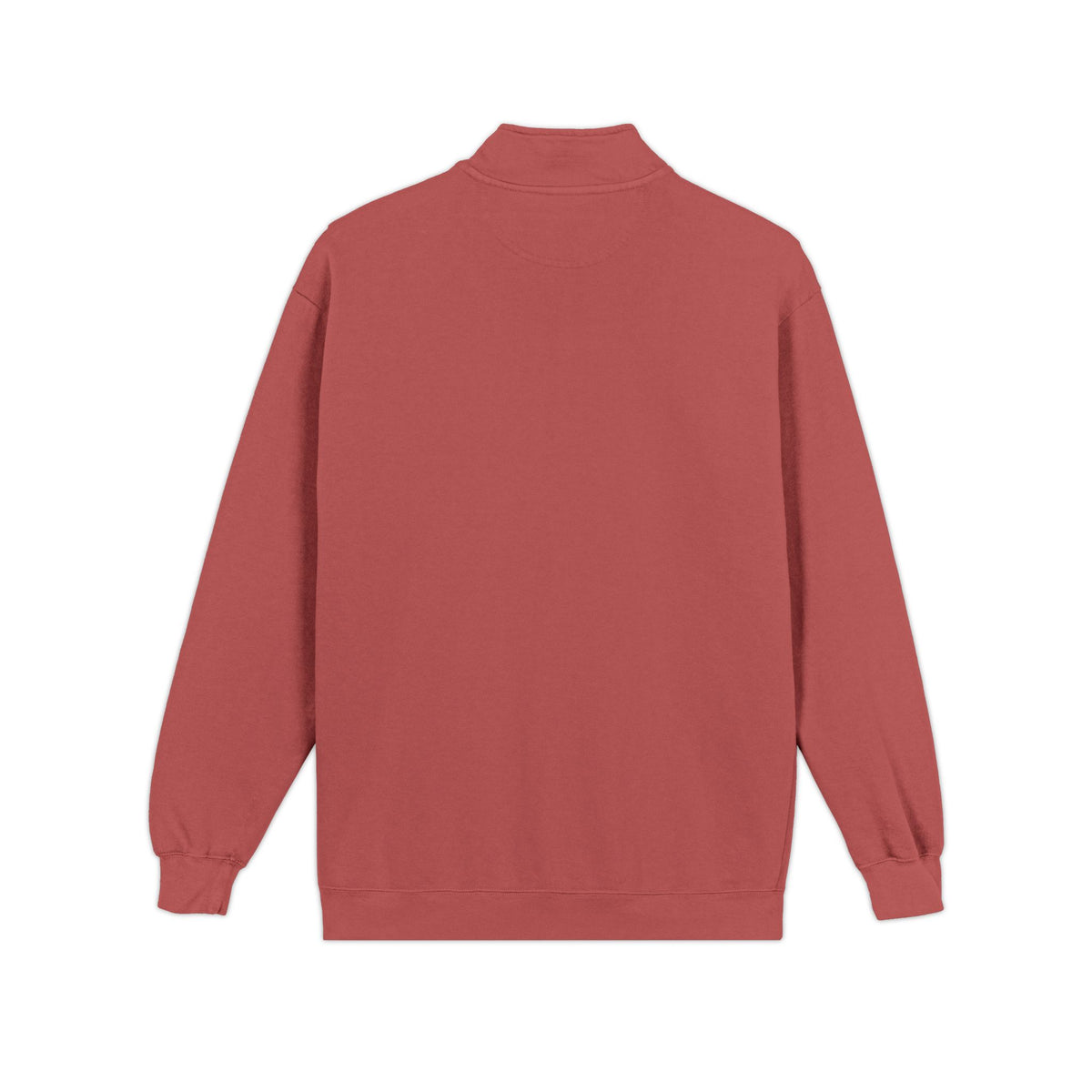 Quarter-Zip Sweatshirt — Retro 'OFB' Chest Logo, Casual Lightweight Pullover