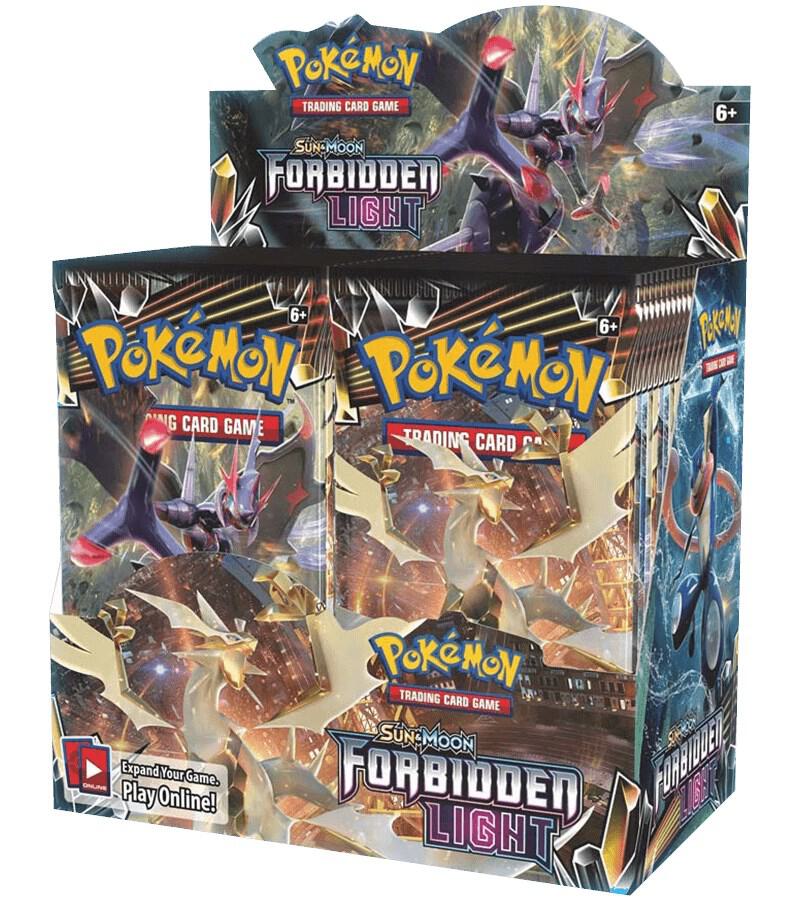 Sun & Moon Forbidden Light Booster Box