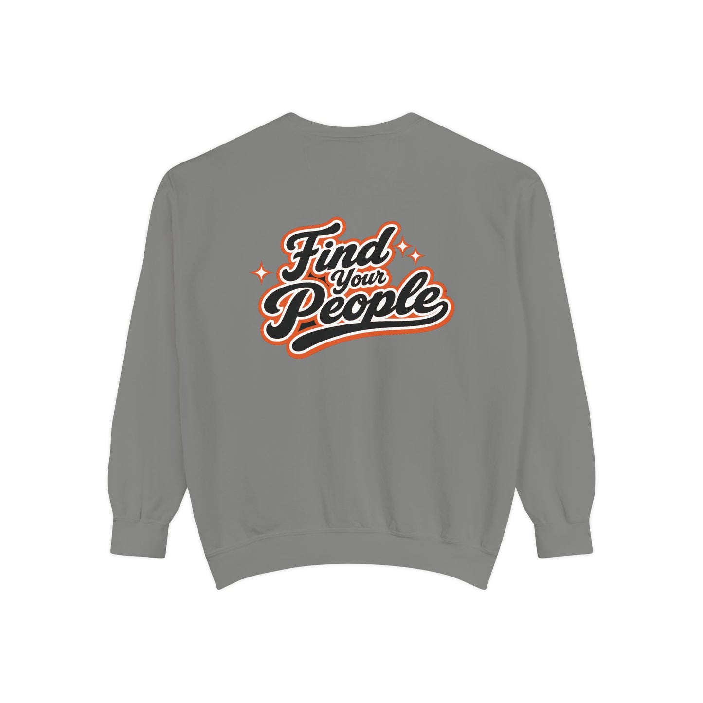 Find Your People Sweatshirt — ORB Trading Cards Retro Graphic Crewneck