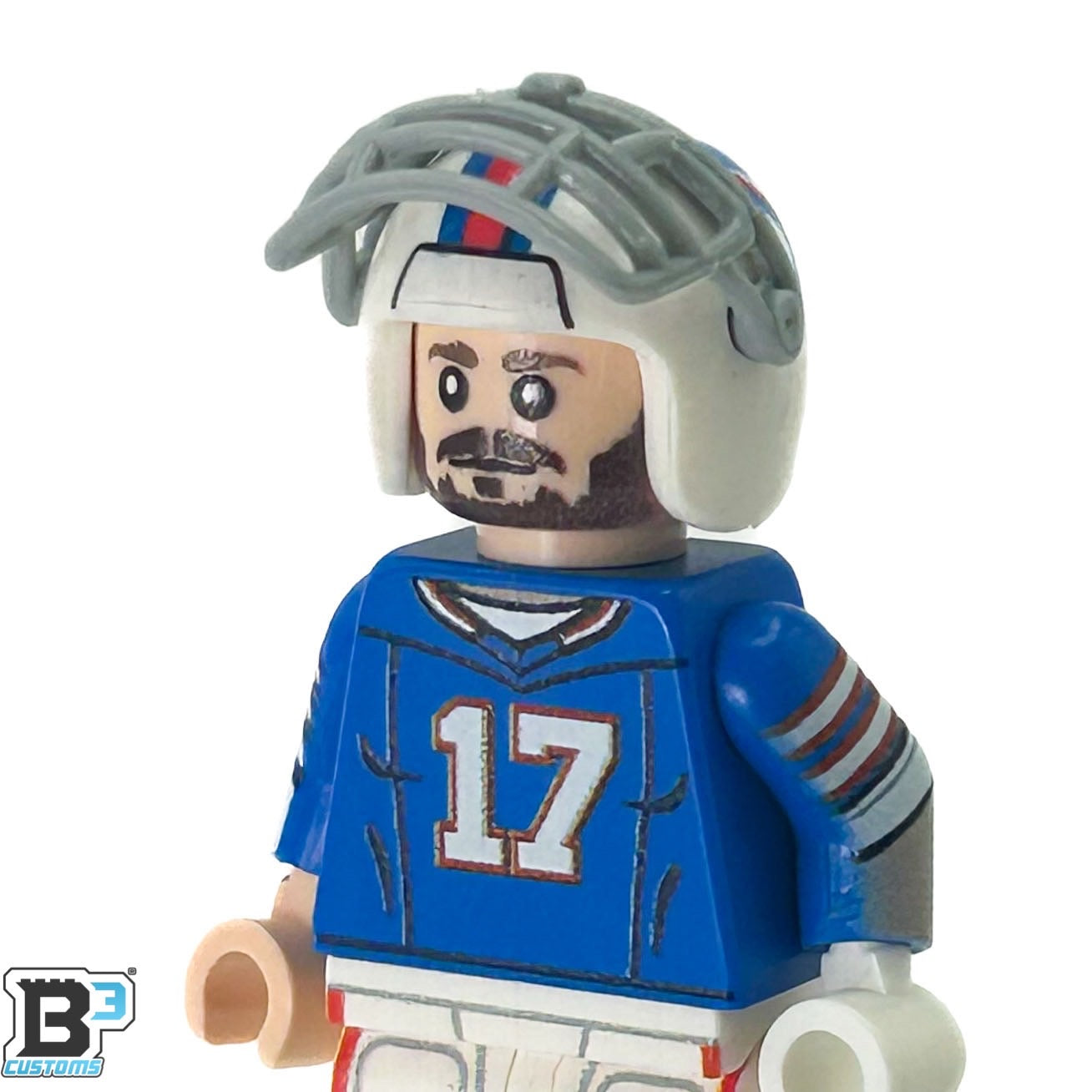 #17 QB Bills Football Player Minifig
