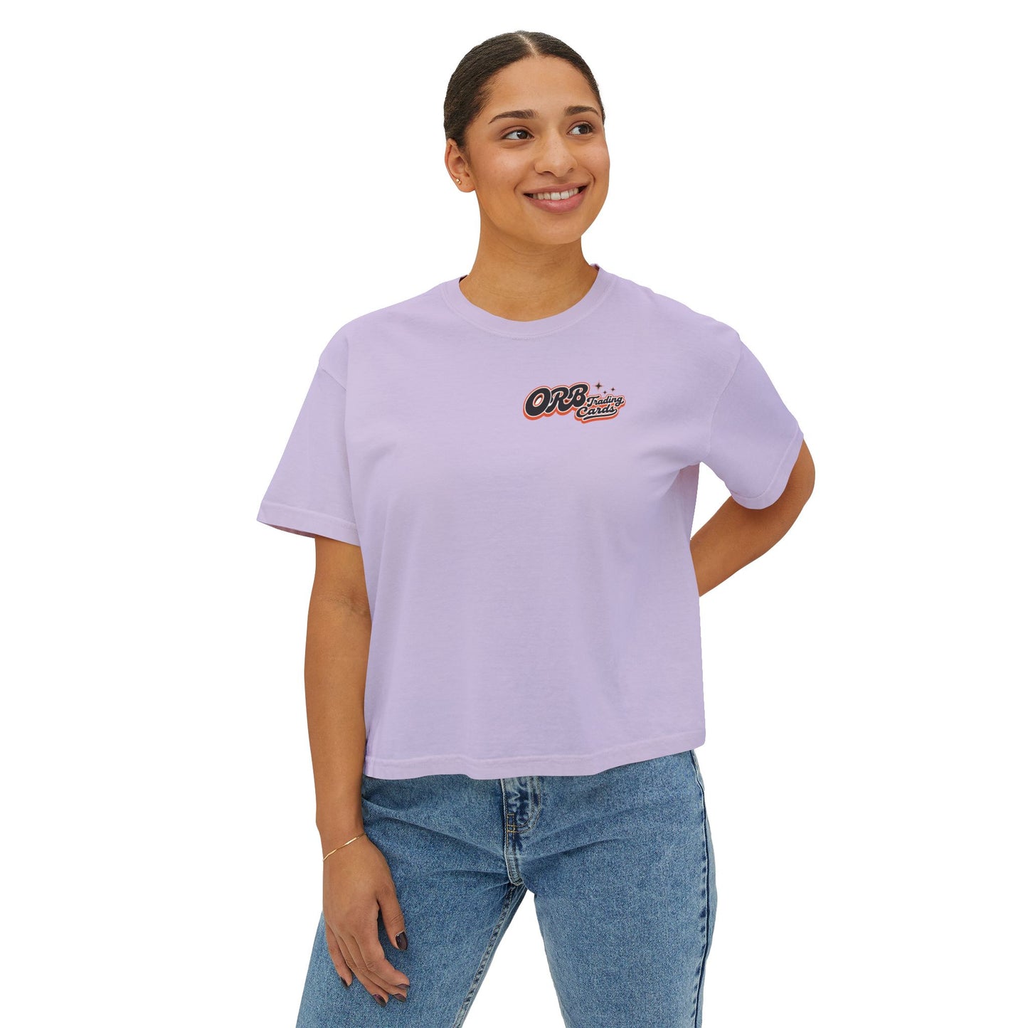 Find Your People Boxy Tee — Women's Casual Retro Script T-Shirt