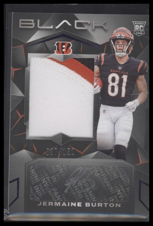 2024 Panini Black #224 Jermaine Burton Royal #/150