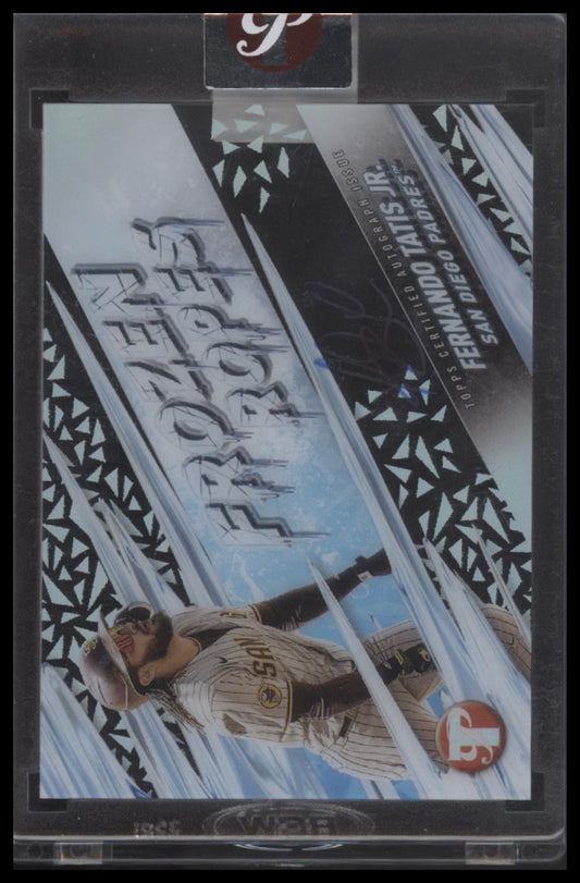 2024 Topps Pristine #FRA-FT Fernando Tatis Jr. Frozen Ropes Autographs