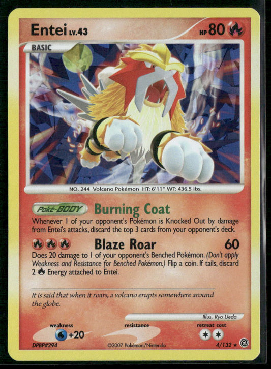 Pokemon Secret Wonders #4/132 Entei
