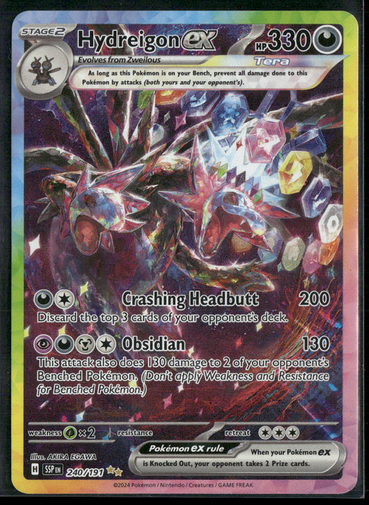 SV08: Surging Sparks #240/191 Hydreigon ex